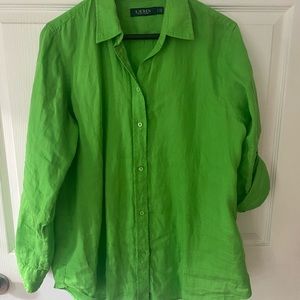 LAUREN Ralph Lauren Linen woman’s shirt